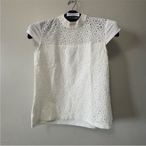 Tommy Hilfiger White lace blouse
